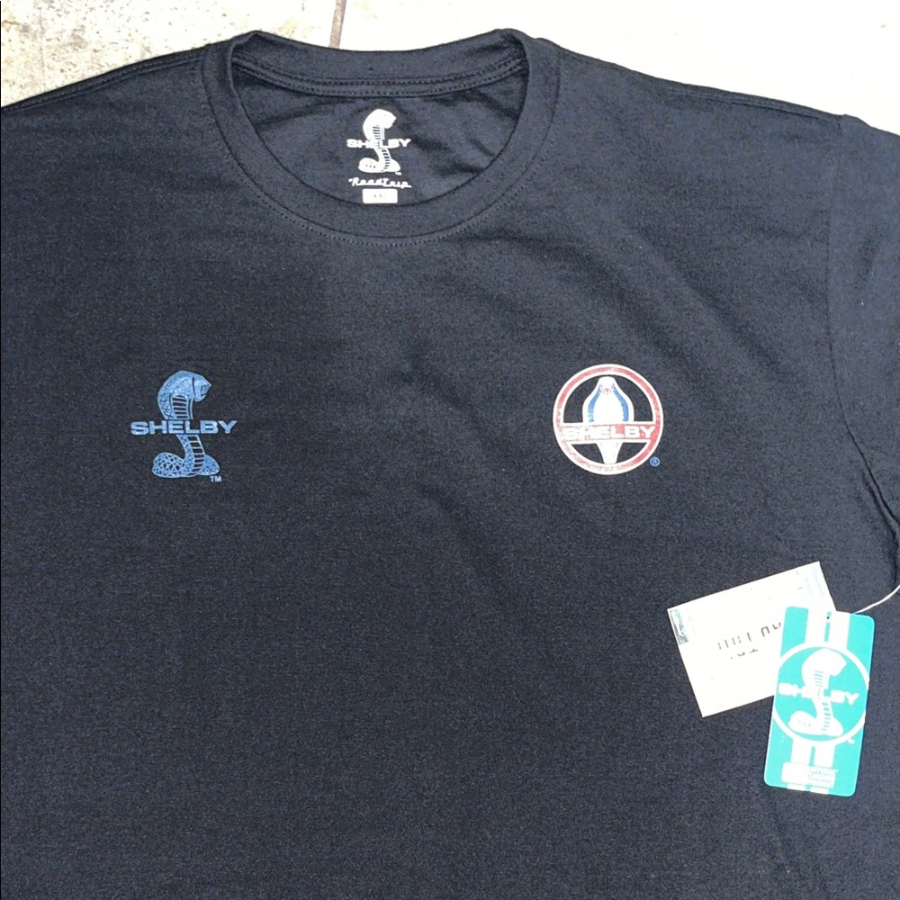 Selby Black Shelby Cobra Logo Tee NWT!!!!